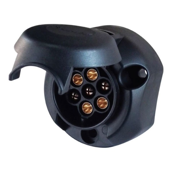 U-Connect-7Pin-Round-High-Impact-Din-Socket-(Non-Conductive)